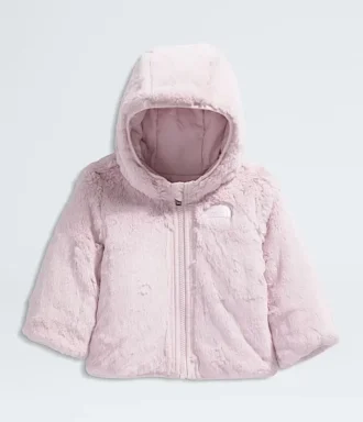 Wendbare Shasta-Jacke mit Kapuze und durchgehendem Reißverschluss für Babys