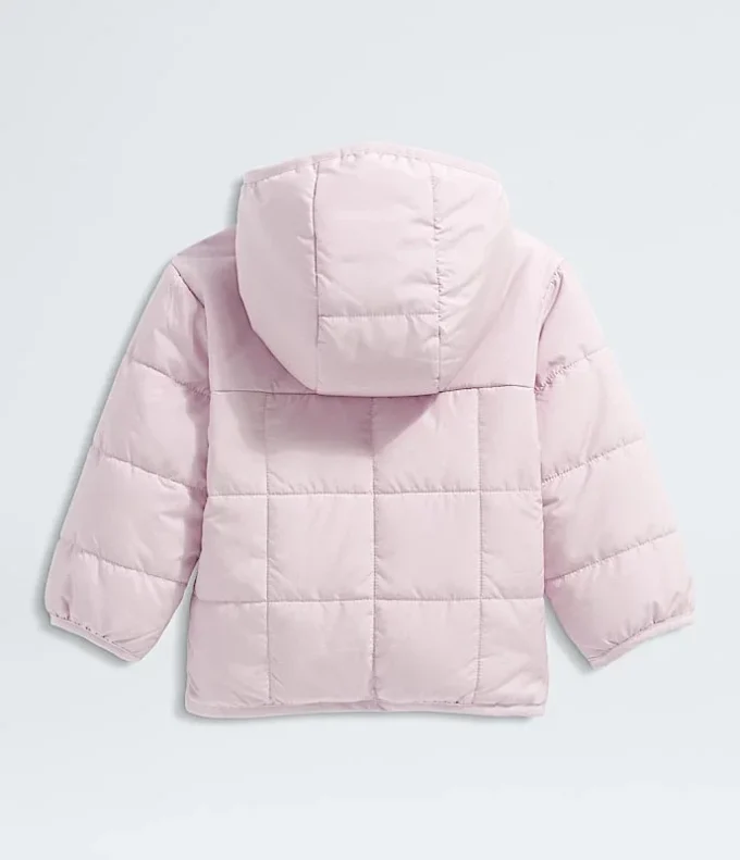 Wendbare Shasta-Jacke mit Kapuze und durchgehendem Reißverschluss für Babys