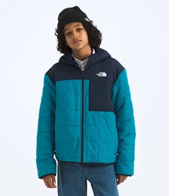 Wendbare Shasta-Jacke mit Kapuze und durchgehendem Reißverschluss für Jungen