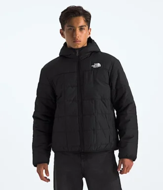 Wendbare Shasta-Jacke mit Kapuze und durchgehendem Reißverschluss für Jungen
