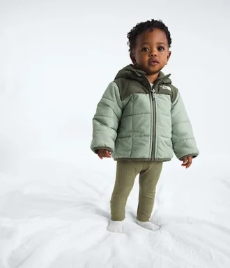 Wendbare Shasta-Kapuzenjacke mit durchgehendem Reißverschluss für Baby-Jungen