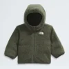 Wendbare Shasta-Kapuzenjacke mit durchgehendem Reißverschluss für Baby-Jungen
