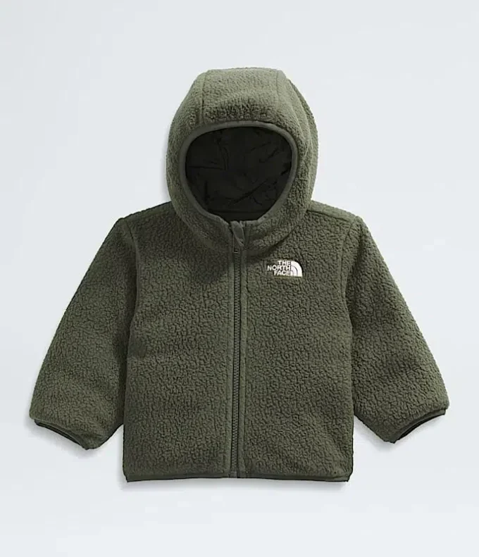 Wendbare Shasta-Kapuzenjacke mit durchgehendem Reißverschluss für Baby-Jungen