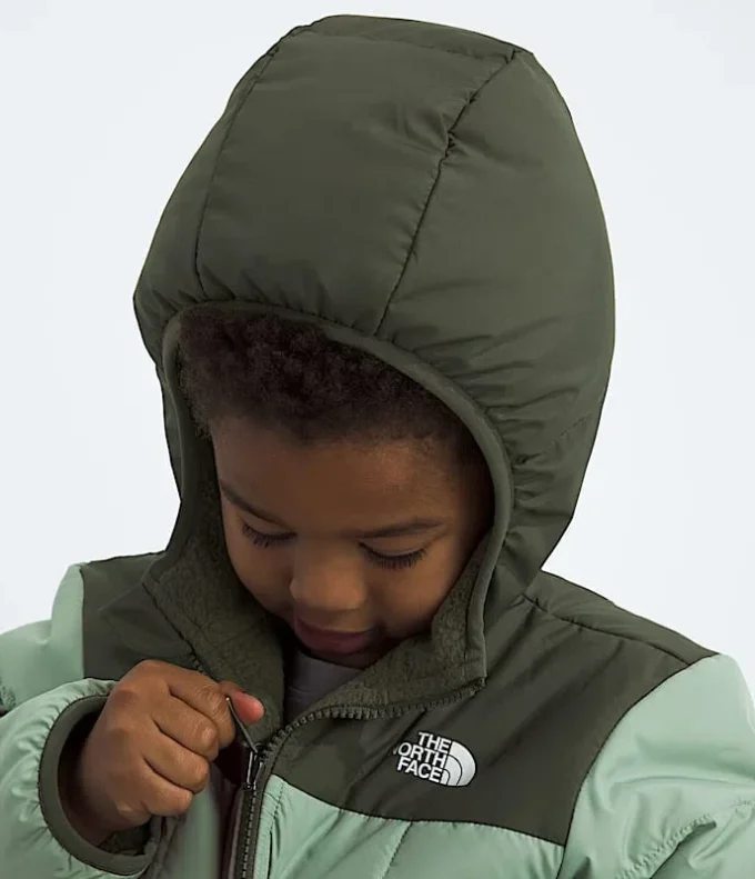 Wendbare Shasta-Kapuzenjacke mit durchgehendem Reißverschluss für Kinder