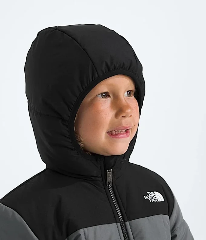 Wendbare Shasta-Kapuzenjacke mit durchgehendem Reißverschluss für Kinder