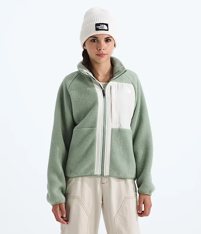 Yumiori-Jacke mit durchgehendem Reißverschluss für Mädchen