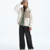 Yumiori-Jacke mit durchgehendem Reißverschluss für Mädchen