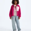 Yumiori-Jacke mit durchgehendem Reißverschluss für Mädchen
